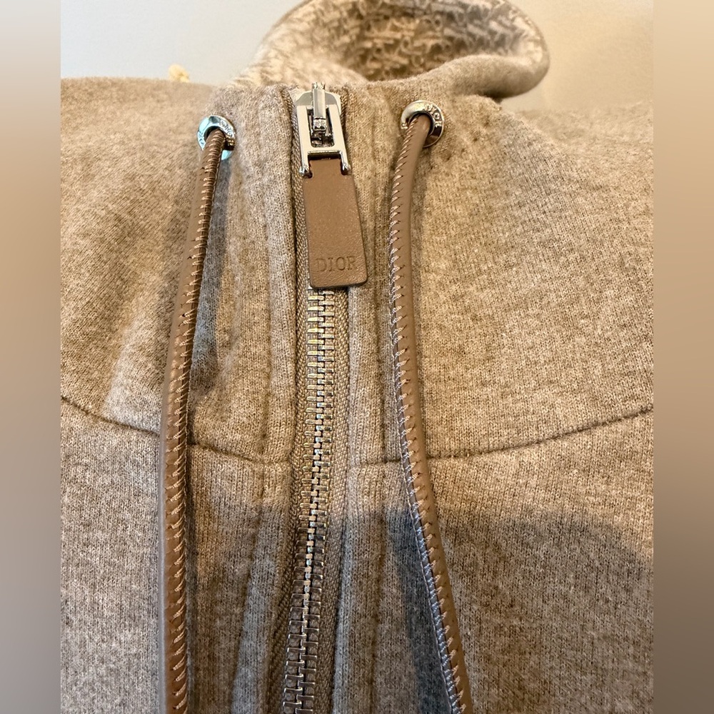 Dior Beige Icons Hooded Track Jacket - Picture 5 of 7